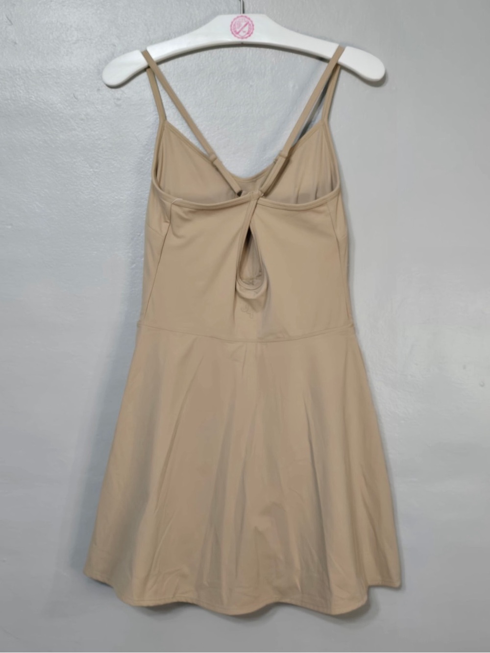NWT JoyLab Athletic Dress with Shorts Beige Small - Picture 2 of 4